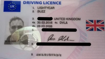 Buy UK driving license