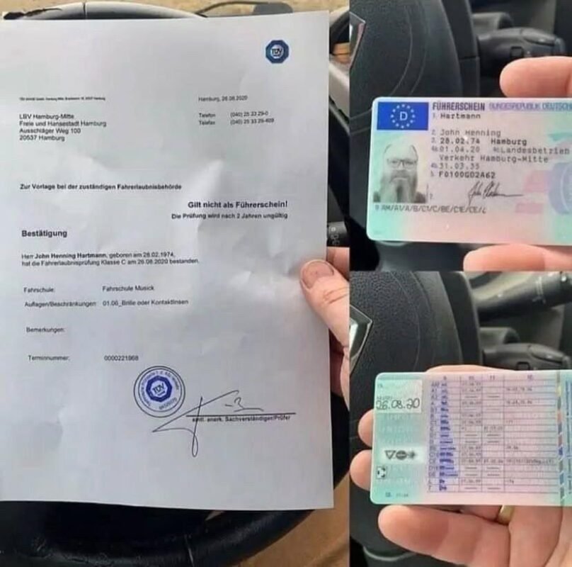 German Driving license